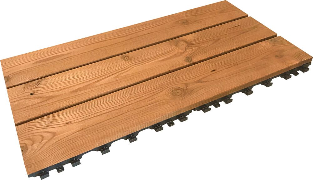 Klick plaat 30 x 60 cm, pruun