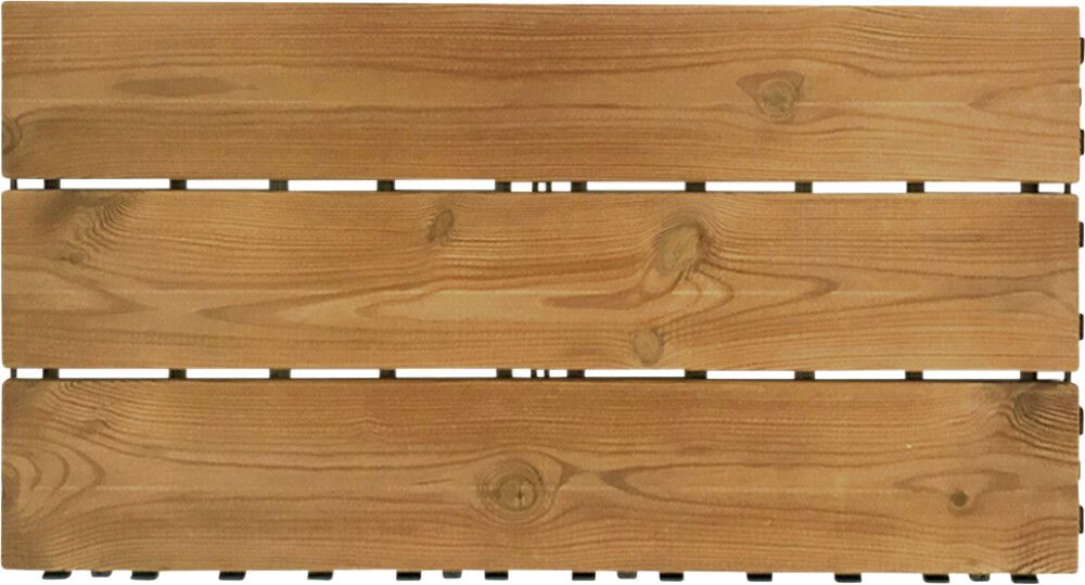 Klick plaat 30 x 60 cm, pruun