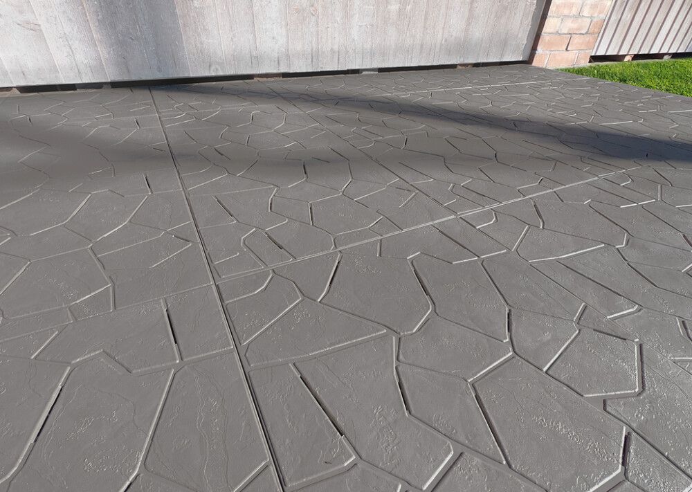 Klick plaat 38 x 38 cm, antratsiit