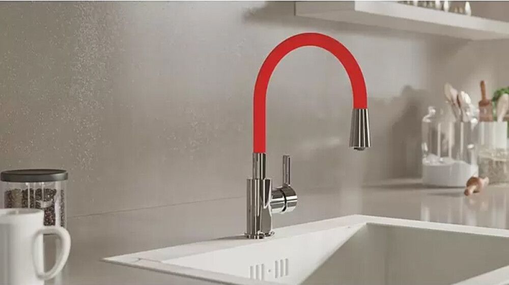 Köögisegisti Camargue Flexo punane