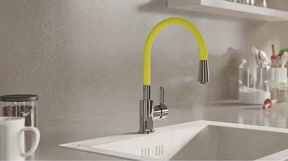 Köögisegisti Camargue Flexo kollane