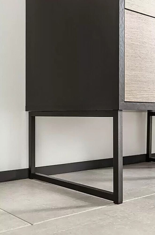 Valamukapp Bauhaus Jannik 65 x 32,5 x 66,5 cm, antratsiit/hall