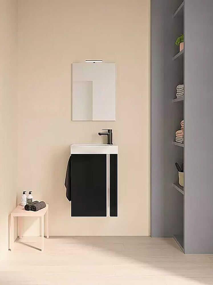 Vannitoamööbel Riva Elegance 45 cm must