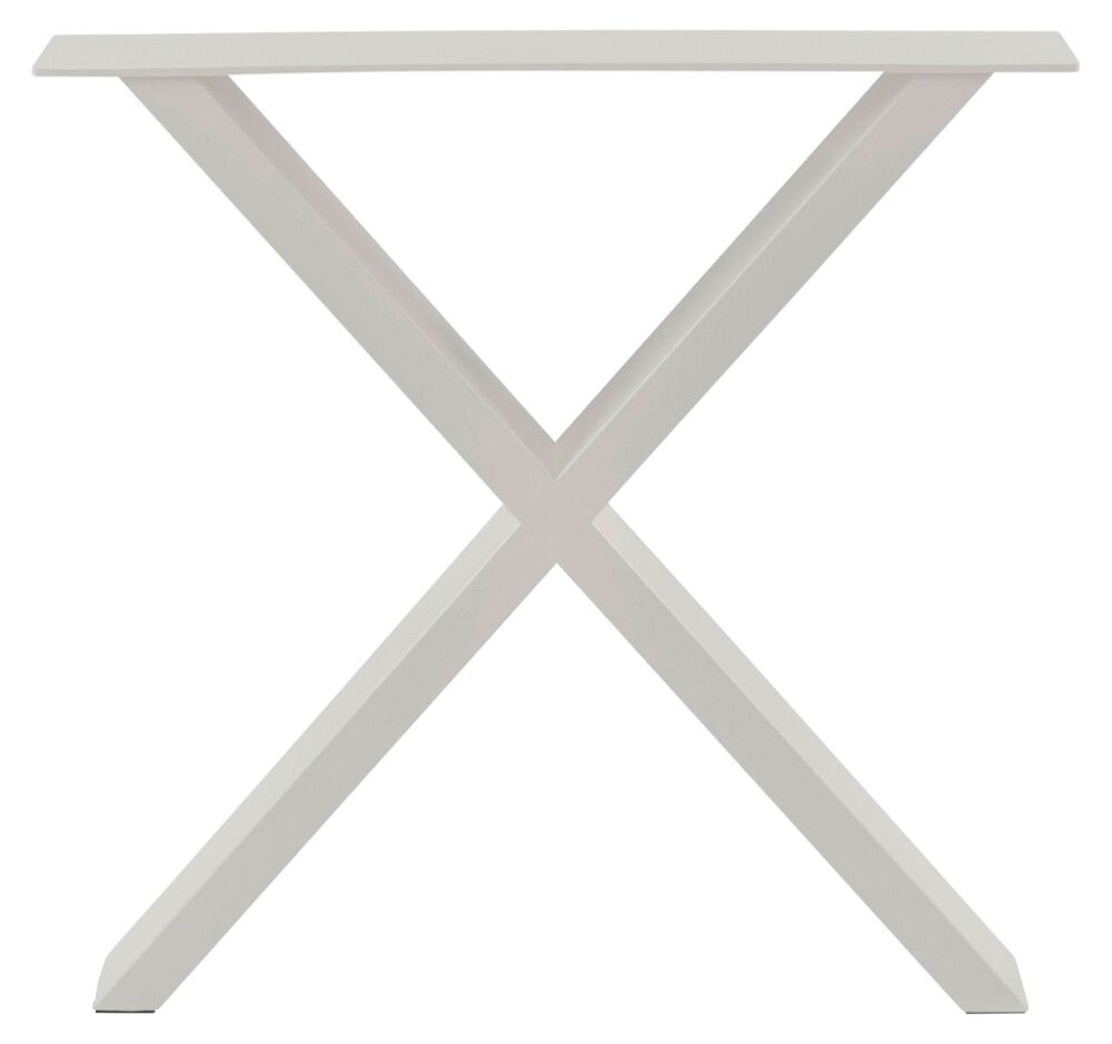 Lauajalad BAUHAUS X-kuju valge 700 x 374 x 723 mm