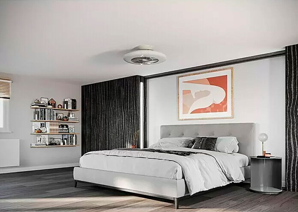 LED-plafoon ventilaatoriga Proklima Ø 59,5 cm