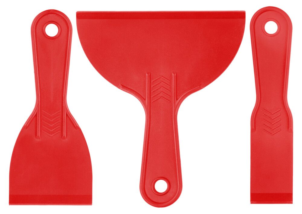 Plastikust pahtlilabidate komplekt Alpha Tools 3-osaline