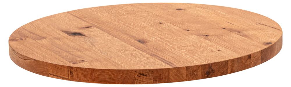 Ümar lauaplaat Pur Iteral Select tamm vintage C/C 800 mm