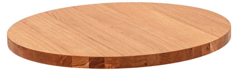 Ümar lauaplaat PUR Iternal Select tamm A7C 800 mm