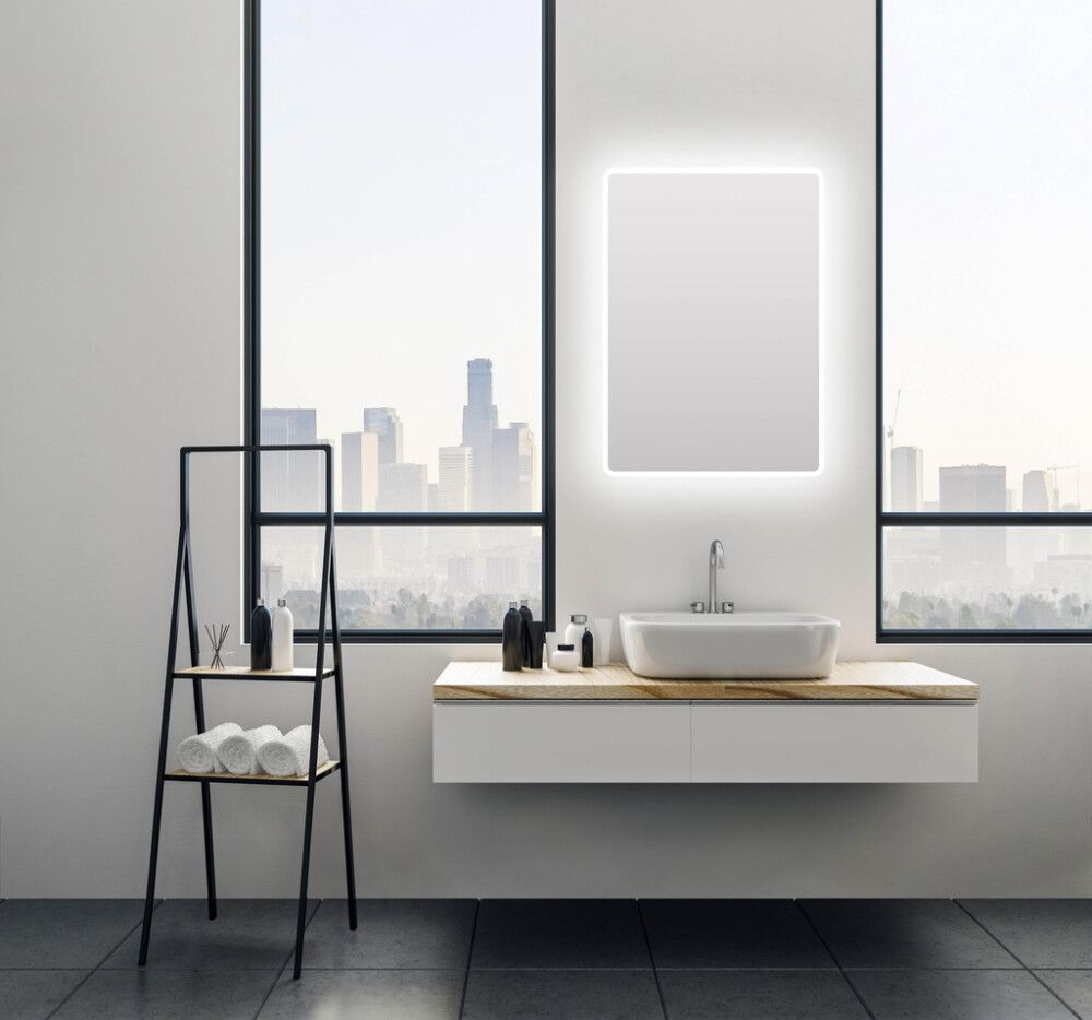 LED-peegel DSK Silver Sunlight 70 x 50 cm