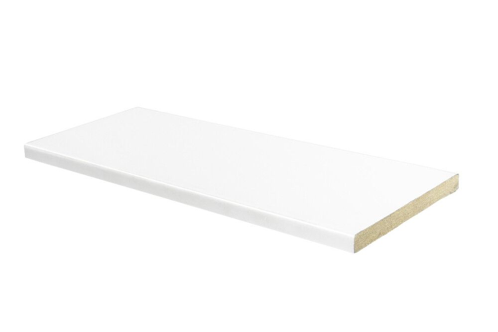 Lävepakk Maler HDF laminaat valge 9 x 92 x 1890 mm