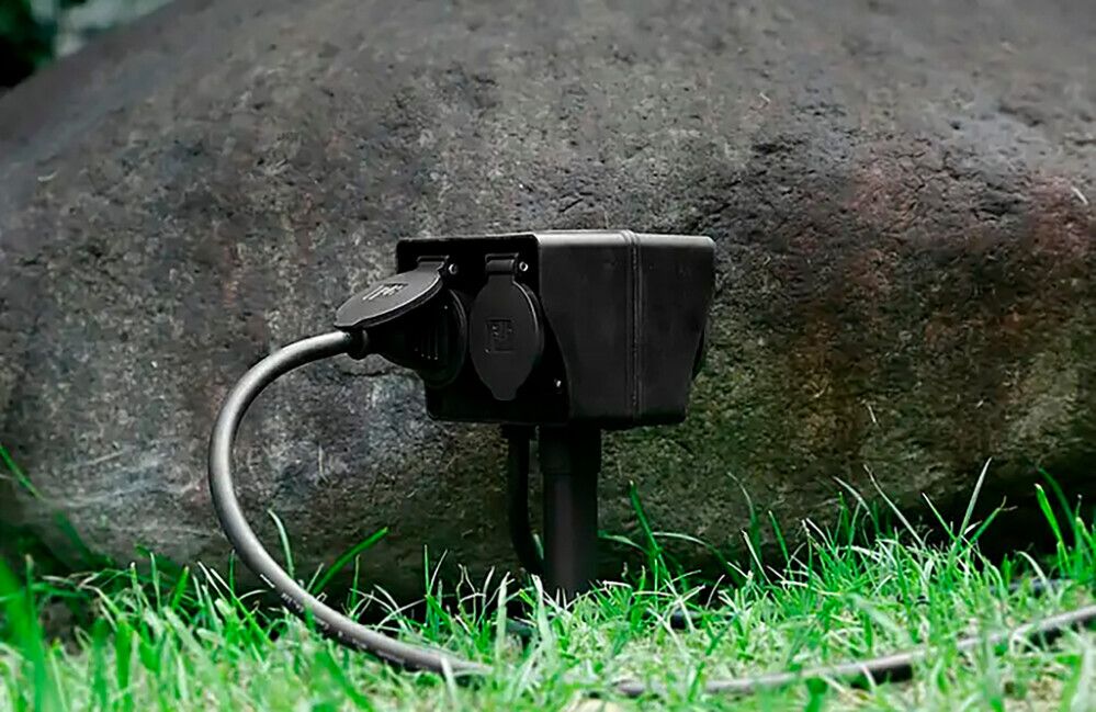 Harupesa Voltomat 4-osaline must IP44