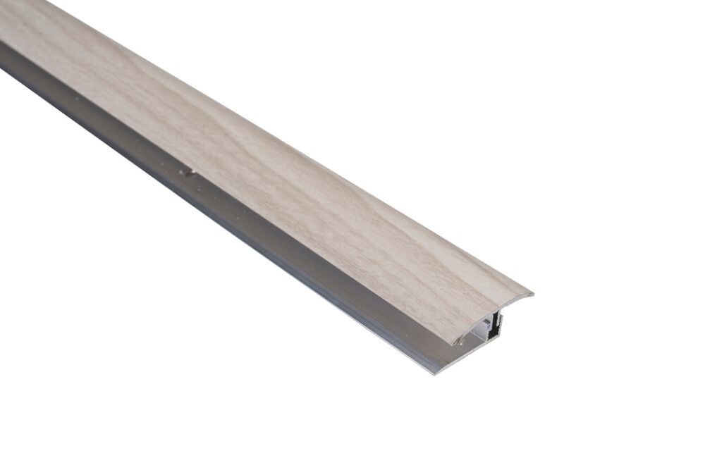 Vuugiliist Maler alumiinium valge tamm 34 x 1000 mm