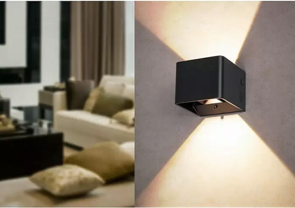 LED-seinavalgusti Lavida Lucca Vario