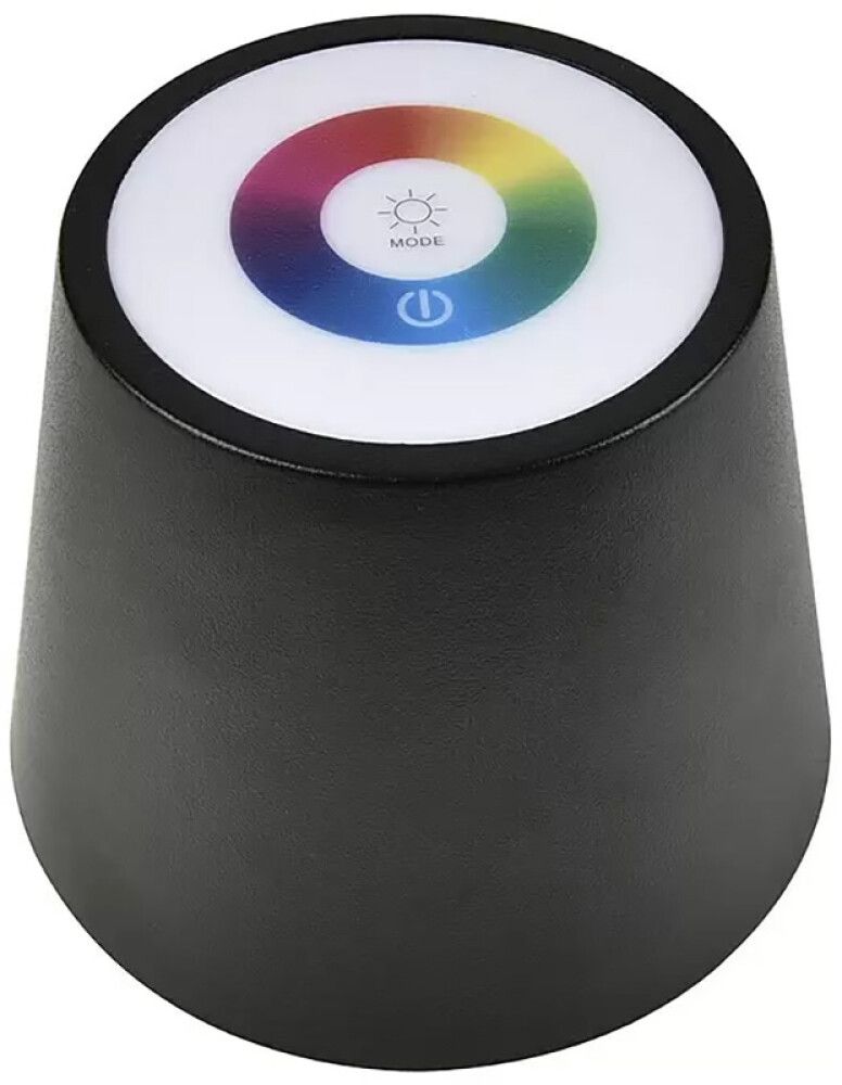 Põrandavalgusti laetav Paola must