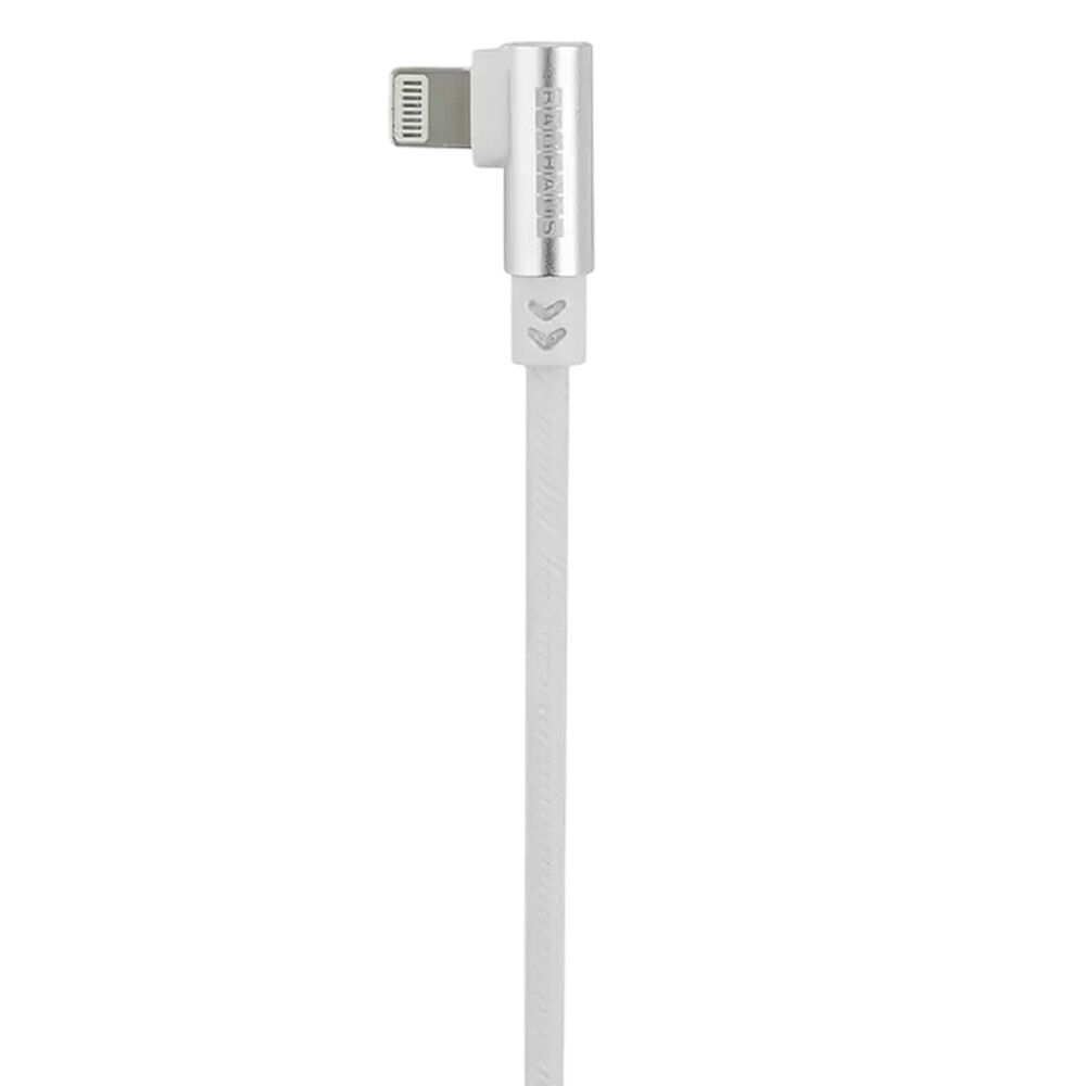 USB-kaabel Bauhaus USB-A/Lightning 90° valge 1 m