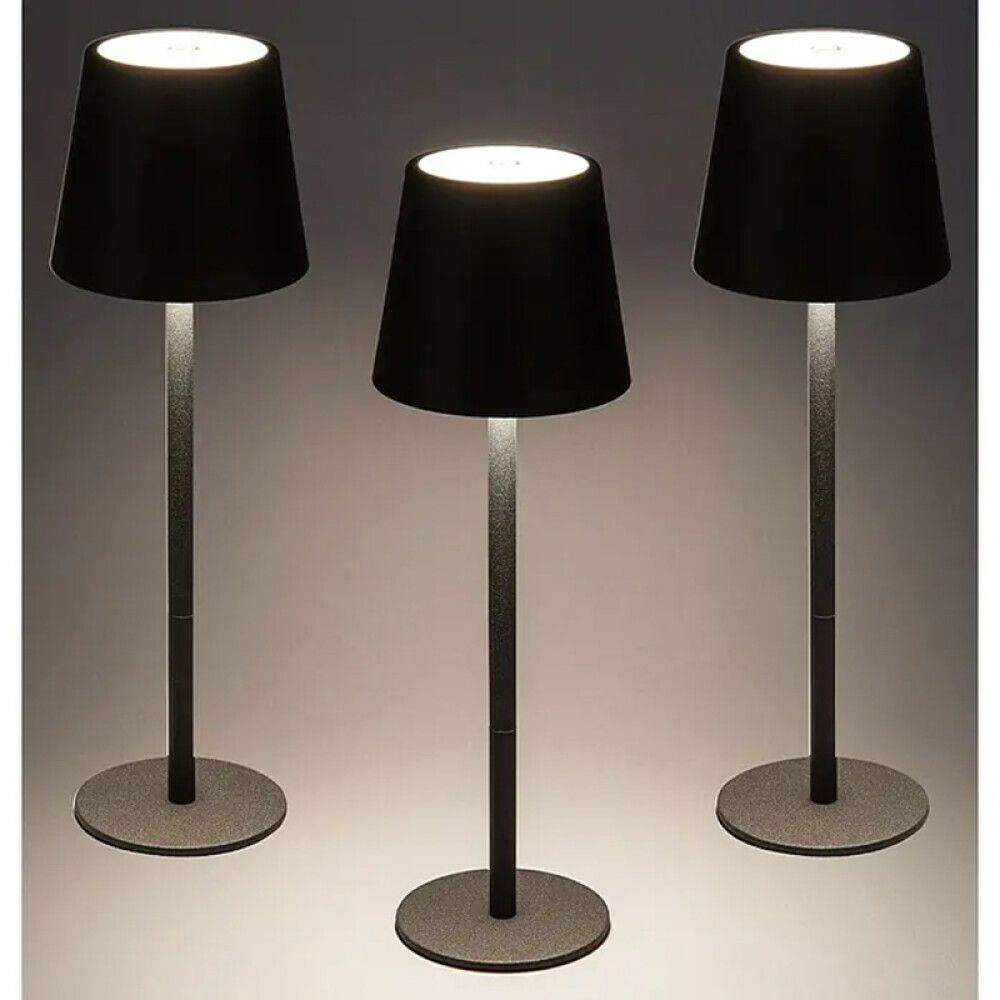 Lauavalgusti Starlux Paola Mini  must 3 tk