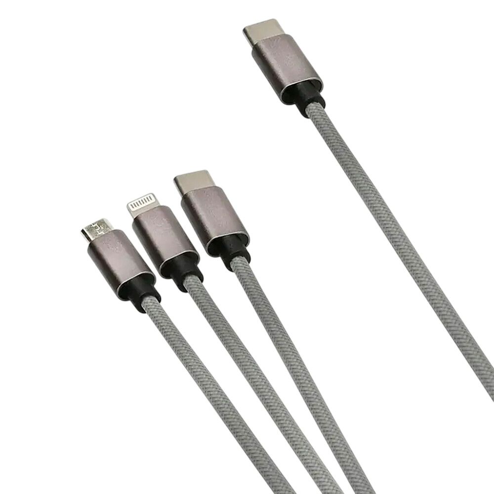 USB-kaabel Bauhaus 3in1 hall 3 m