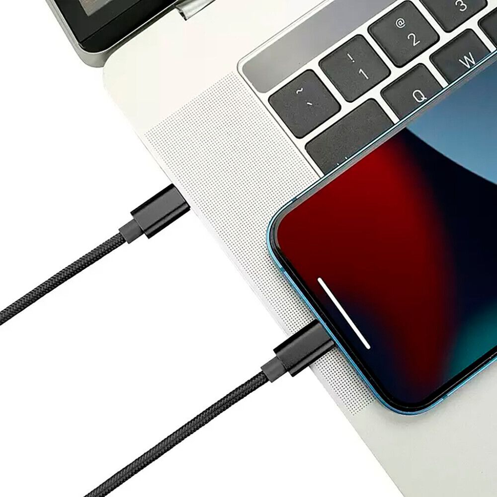USB-kaabel Bauhaus USB-C must 3 m