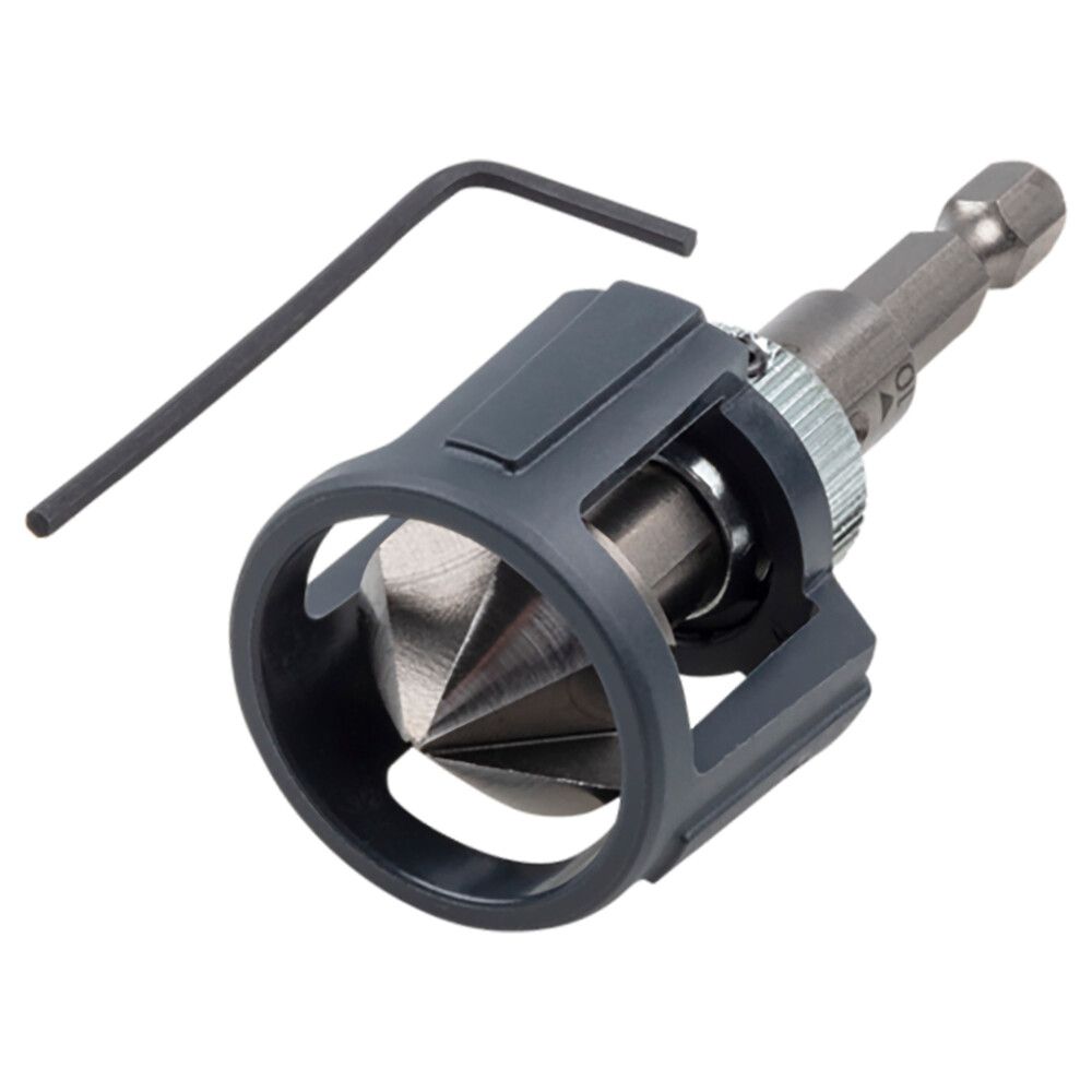 Süvisti sügavuspiirajaga Wolfcraft Ø 20 mm