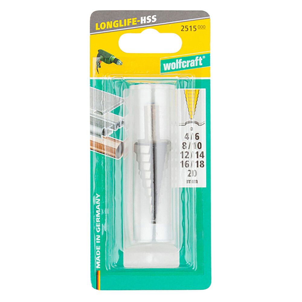 Astmeline puur Wolfcraft 8-30 mm