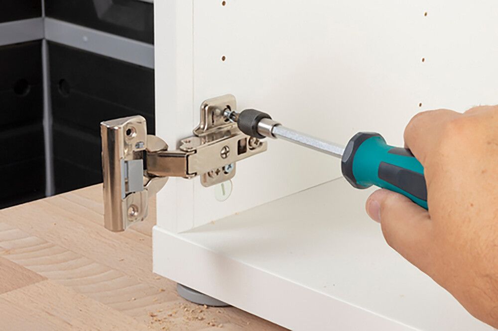 Tööriistakomplekt mööblihingede parandamiseks Wolfcraft 11-osaline