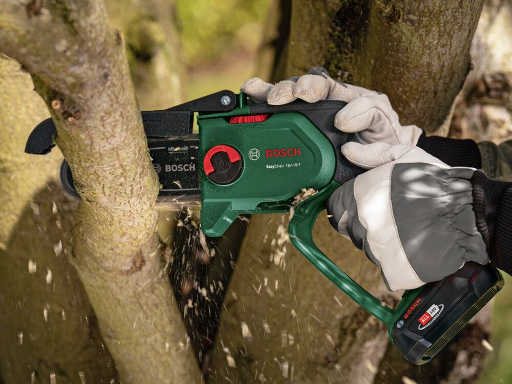 Akuoksasaag Bosch EasyChain 18V 15-7 2,5 Ah, akuga