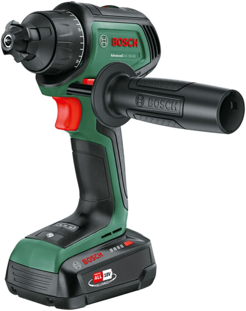 Akutrell-kruvikeeraja Bosch AdvancedDrill 18V-80 QuickSnap