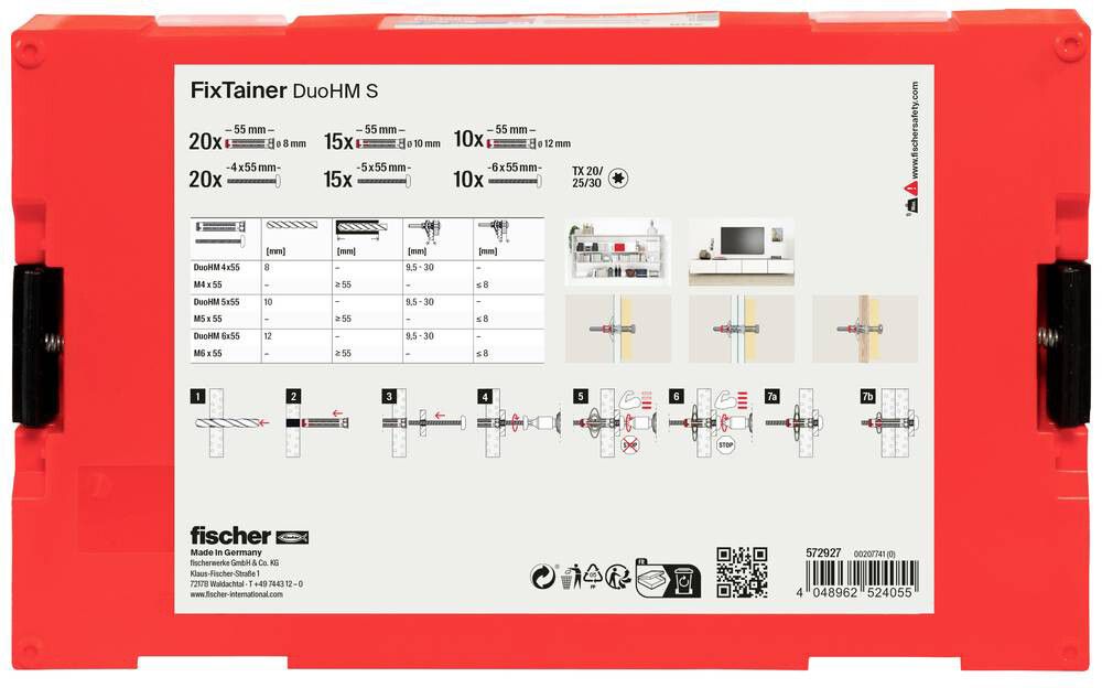 Kinnituste karp Fischer Fixtrainer Duo HM 90 tk