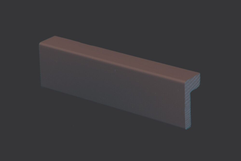 Välisnurgaliist Maler  21 x 42/13/2700 mm mänd valge