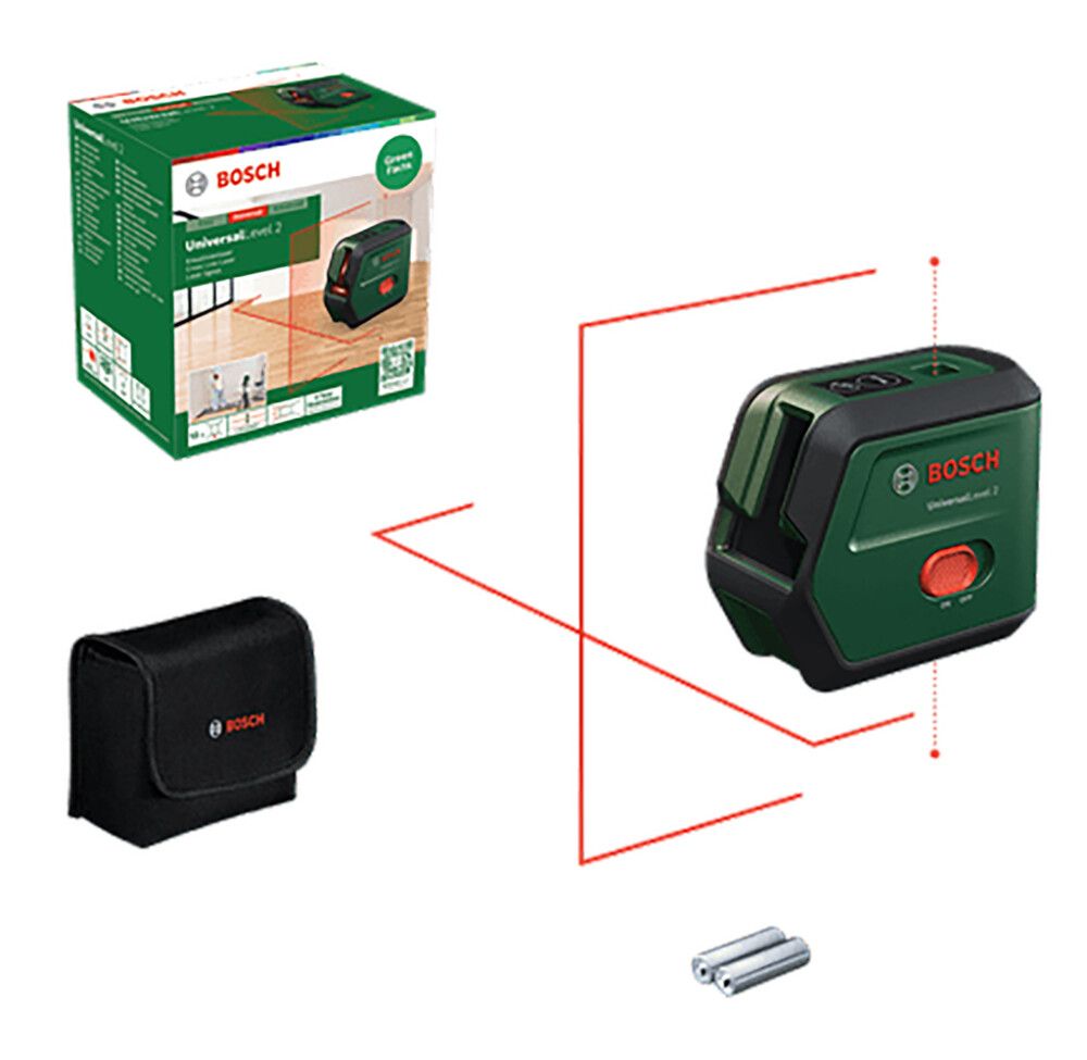 Ristjoonlaser Bosch UniversalLevel 2