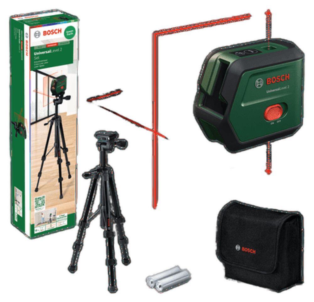 Ristjoonlaser UniversalLevel 2 Set