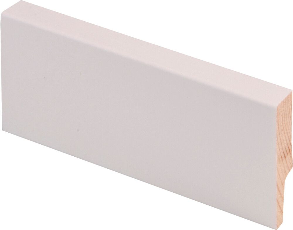 Põrandaliist 12 x 58 x 2700 mm valge