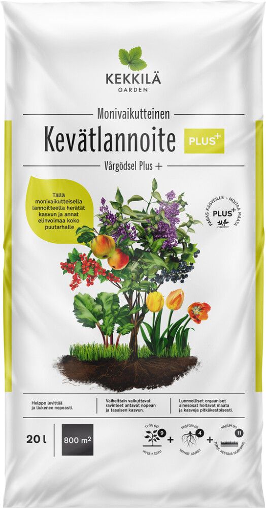 Kevadväetis Kekkilä PLUS+20 l
