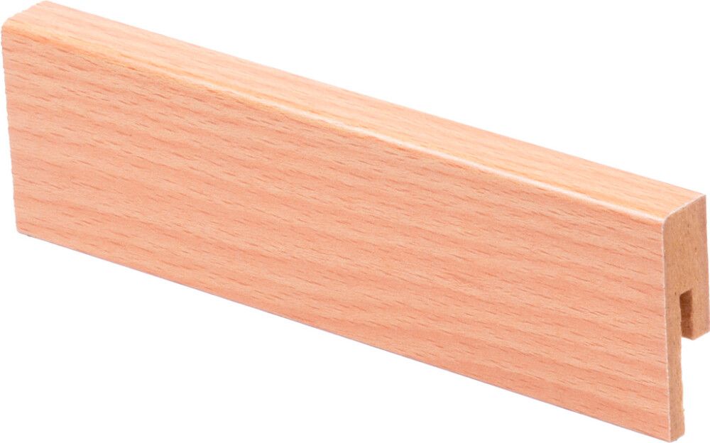 Põrandaliist MDF R2 pöök, 12 x 42 x 2750 mm