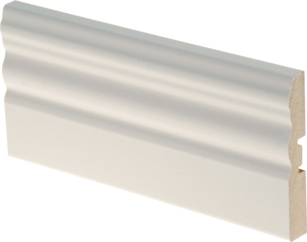 Katteliist 12 x 70 x 2200 mm MDF valge