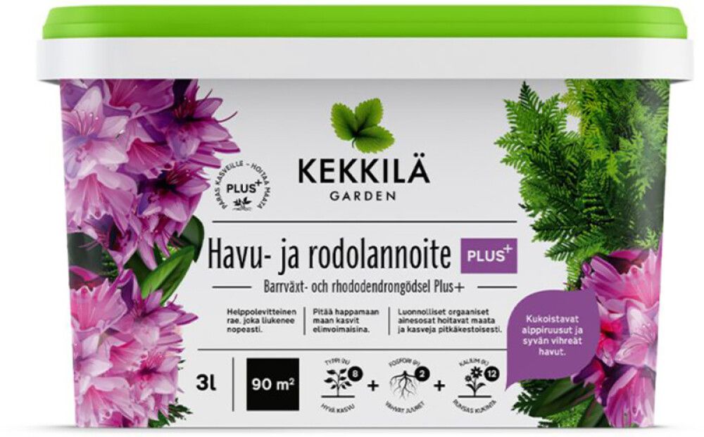 Okaspuu- ja rodoväetis Kekkilä PLUS+ 3 l