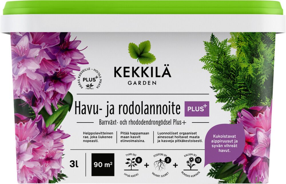 Okaspuu- ja rodoväetis Kekkilä PLUS+ 3 l