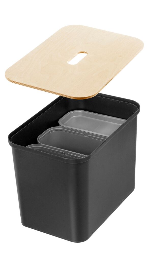 Säilituskast SmartStore™ Collect 76 l must