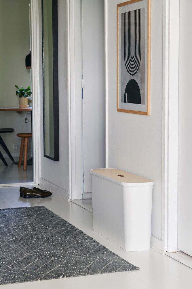 Jäätmete sorteerimiskast SmartStore™ Collect Slim 46 l valge