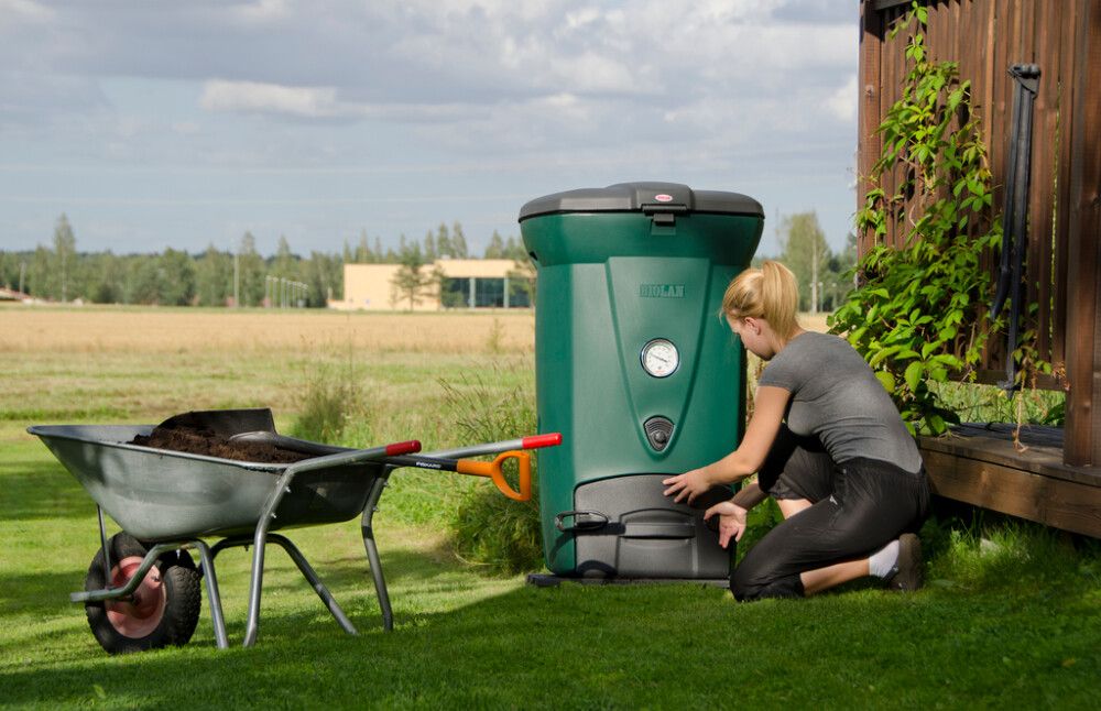 Kiirkomposter Biolan Eco 220 l, roheline