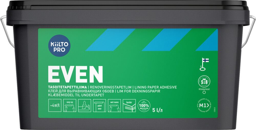 Seinakatteliim Kiilto Pro Even 5 l