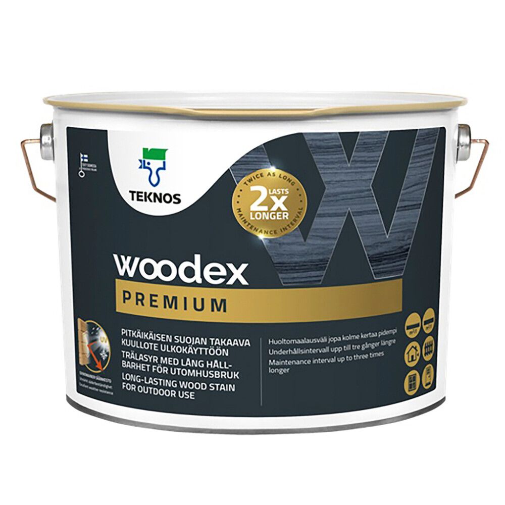 Vesialuseline puidulasuur Teknos Woodex Premium 9 l