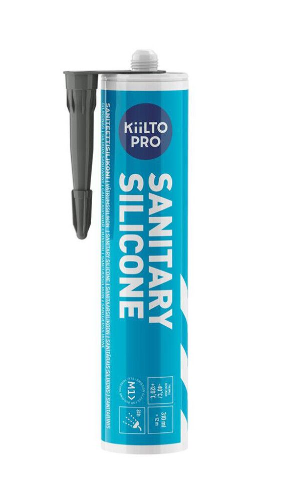 Sanitaarsilikoon Kiilto Pro 31 Smoke green