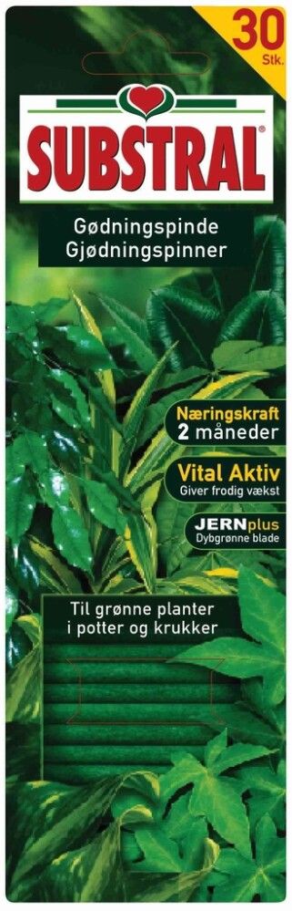 Väetisepulgad lehtdekoratiivsetele