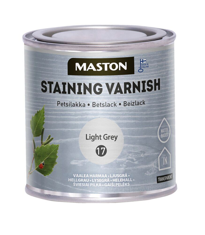 Peitslakk Maston Staining Varnish 250 ml 17 Helehall