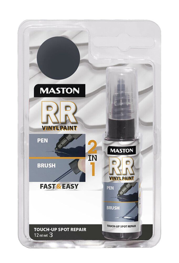 Parandusvärv Maston RR Touch-up 2in1 12 ml Tumehall