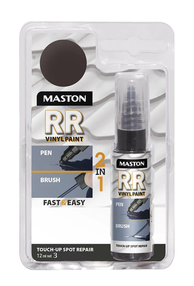 Parandusvärv Maston RR Touch-up 2in1 12 ml Tumepruun