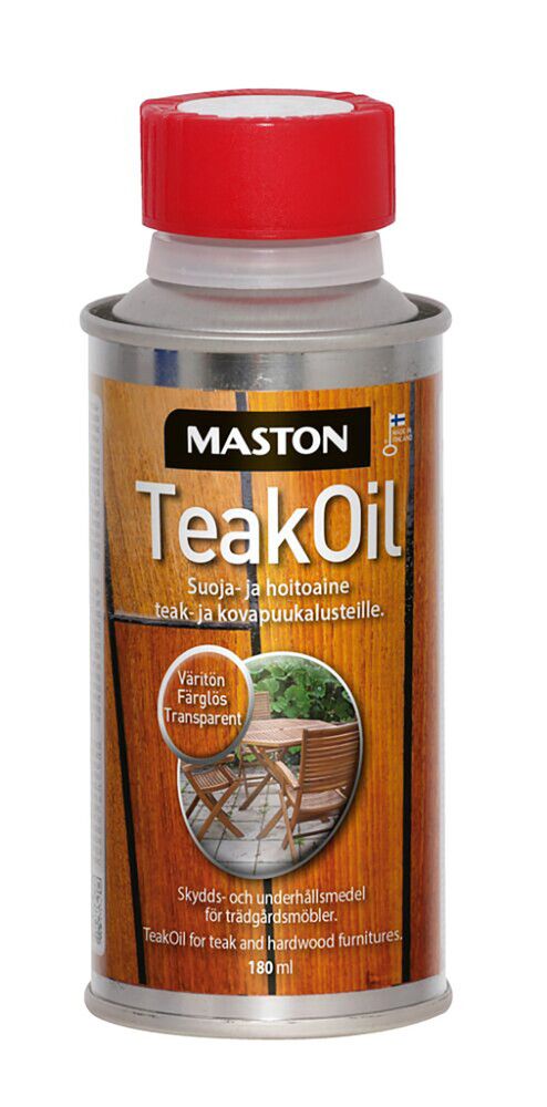 Tiikpuuõli Maston TeakOil 180 ml värvitu