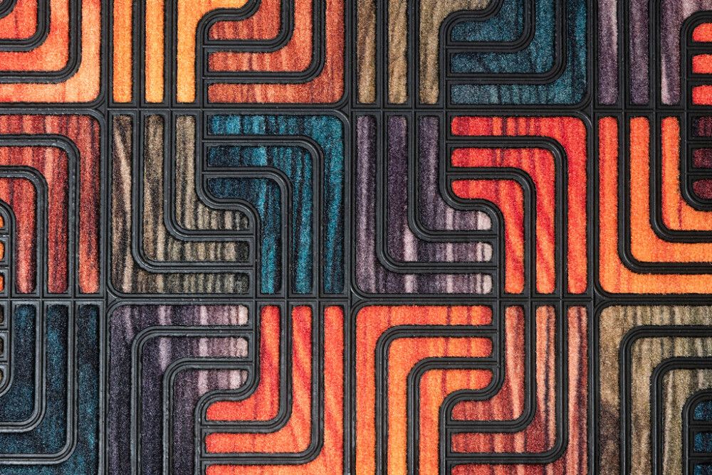 Uksematt Sandudd 45 x 75 cm, mitmevärviline