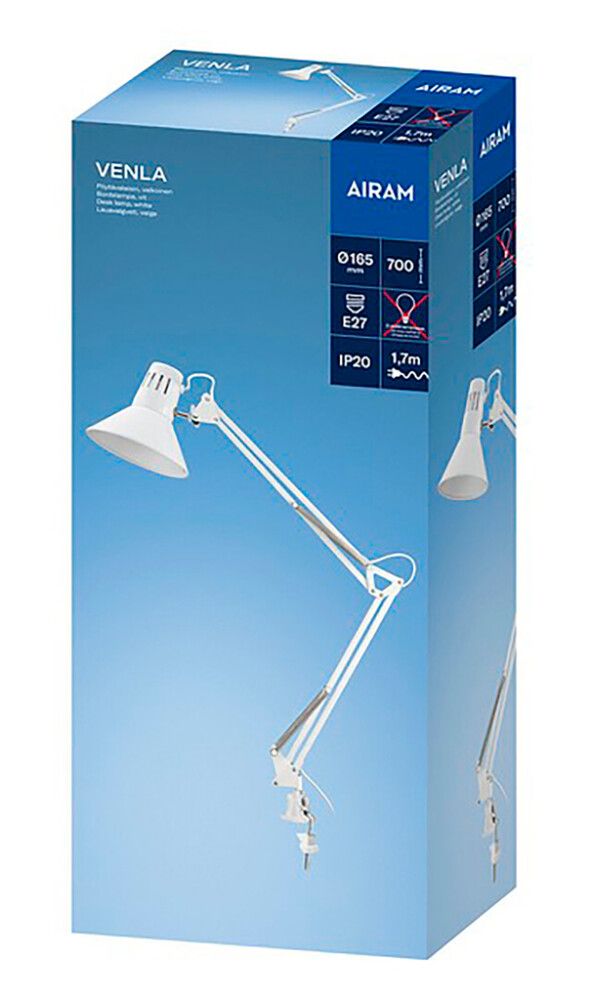 Lauavalgusti Airam Venla, valge